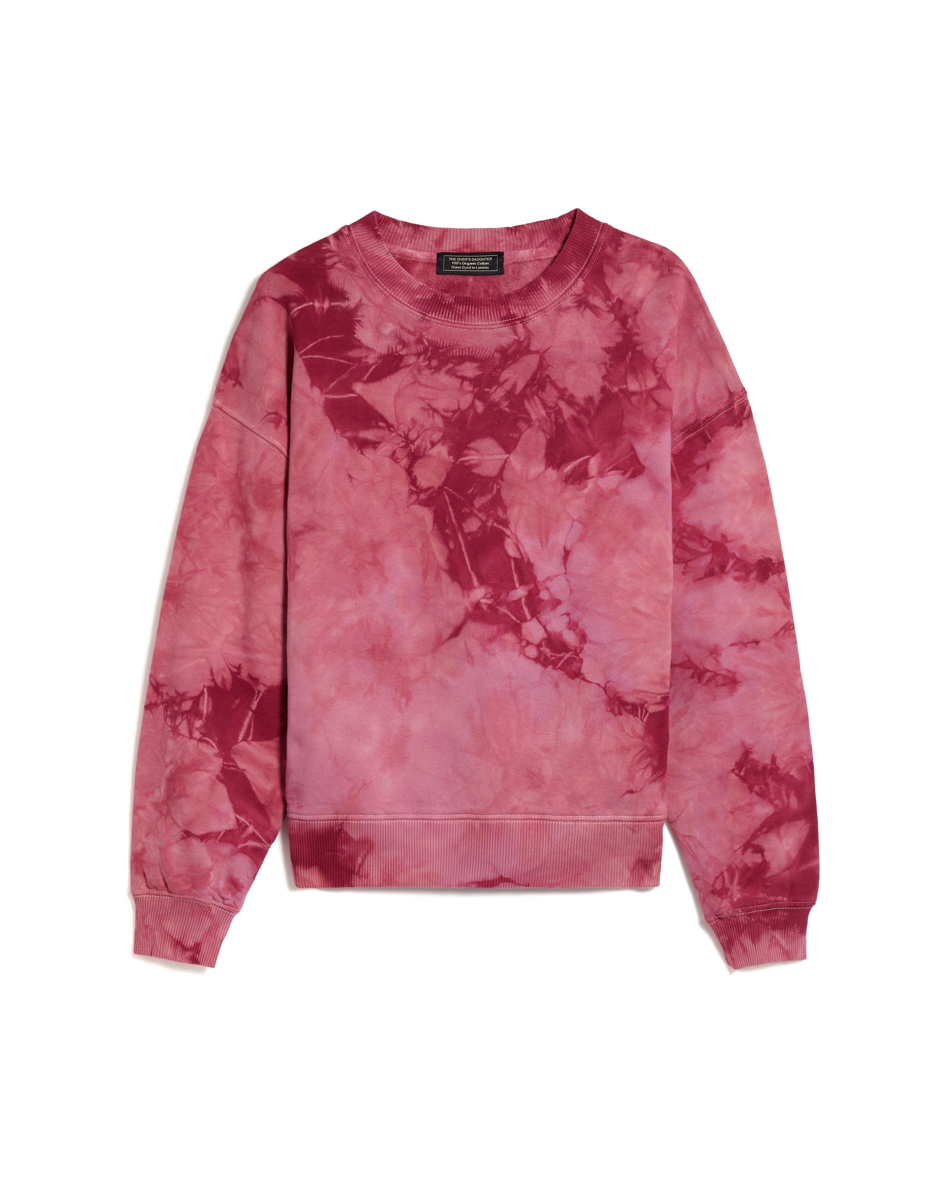 REDCURRANT Premium Organic Tie-dyed Sweatshirt – The Dyer's