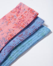 Load image into Gallery viewer, Pink Mix Speckle Hand-dyed Socks