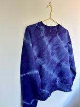 Load image into Gallery viewer, ULTRAVIOLET Premium Organic Hand-dyed Sweatshirt