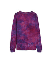 Load image into Gallery viewer, PURPLE RAIN Premium organic cotton tie-dyed long sleeved top