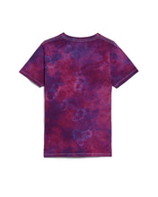 Load image into Gallery viewer, PURPLE RAIN Premium organic cotton tie-dyed short sleeved top