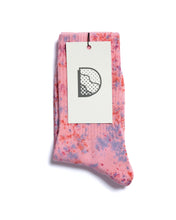 Load image into Gallery viewer, Pink Mix Speckle Hand-dyed Socks