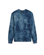 Load image into Gallery viewer, DEEP BLUE Premium Organic Tie-Dyed Sweatshirt