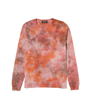 Load image into Gallery viewer, RED GROUND Premium Organic Long-Sleeved Tie-Dye Top