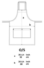 Load image into Gallery viewer, RED SKY ORGANIC HAND-DYED ADULT APRON