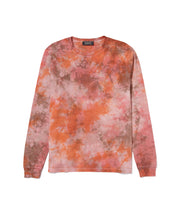 Load image into Gallery viewer, RED GROUND Premium Organic Long-Sleeved Tie-Dye Top
