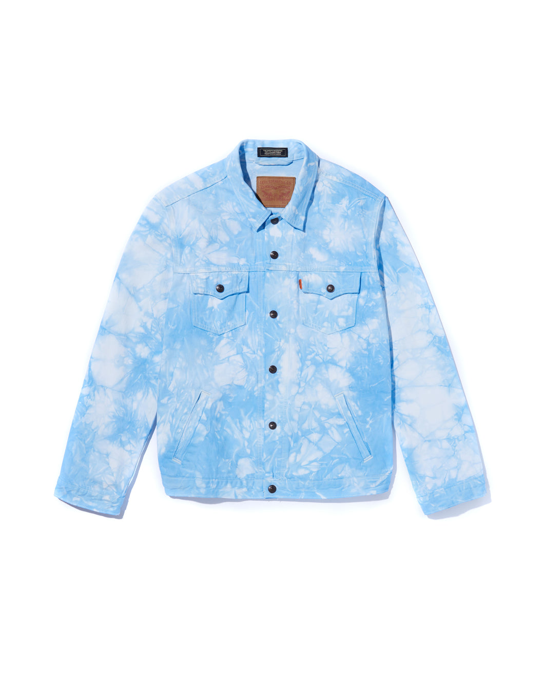 LEVIS x The Dyer’s Daughter Hand-Dyed Denim Jacket in BLUE SKIES