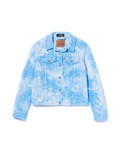 Load image into Gallery viewer, LEVIS x The Dyer’s Daughter Hand-Dyed Denim Jacket in BLUE SKIES
