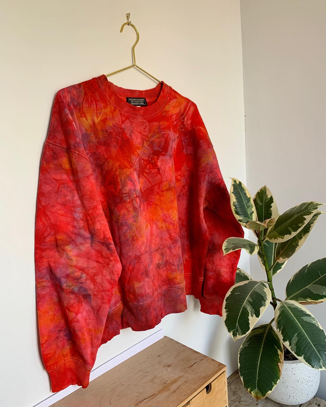 CANDY CRUSH Premium Organic Hand-dyed Sweatshirt